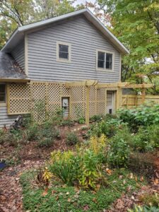 Building a Garden Arbor and Trellis