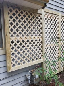 Building a Garden Arbor and Trellis