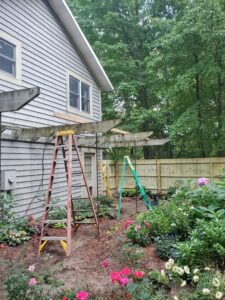 Building a Garden Arbor