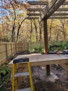 Building a Garden Arbor