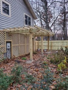 Building a Garden Arbor