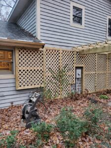 Building a Garden Arbor