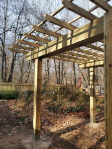 Building a Garden Arbor
