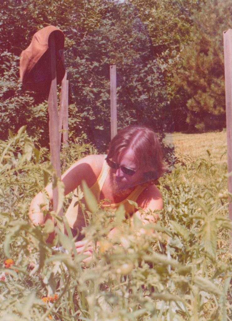 Gardening As a Salve in 1973
